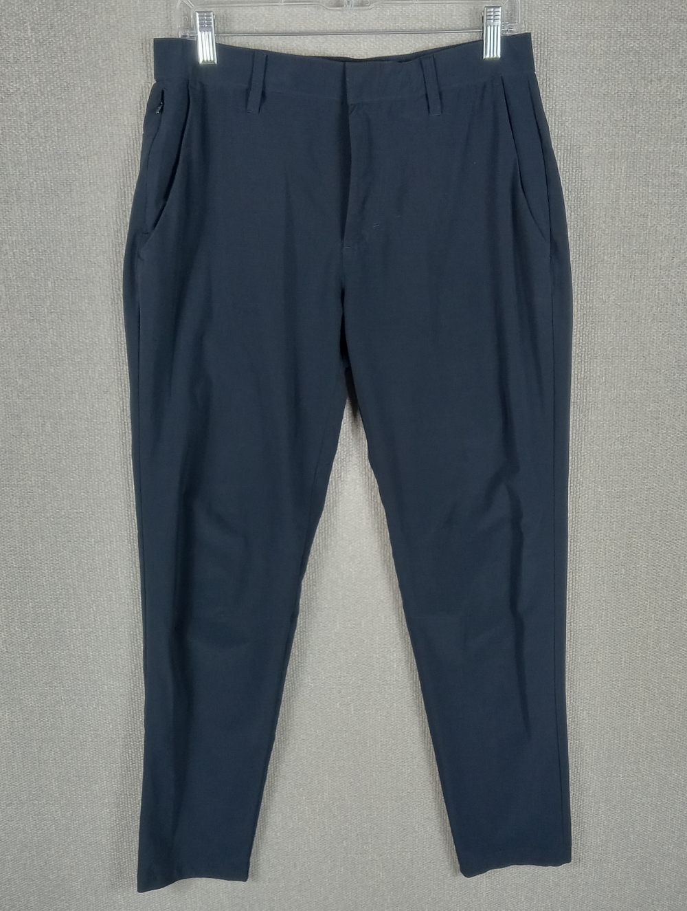 Fabletics The Only Pant Tech Performance Hybrid Chino Blue Mens 31 Golf Athletic